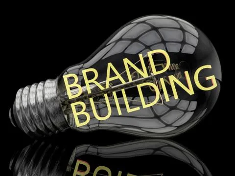Brand Building Ilustración de archivo
