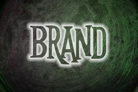 Brand concept Stock Illustration