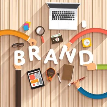 Brand Stock Illustration