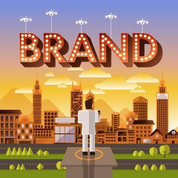 Brand Stock Illustration