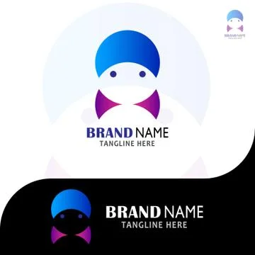 BRAND NAME LOGO Stock Illustration