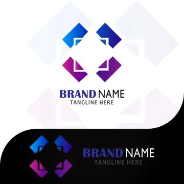 BRAND NAME LOGO Stock Illustration