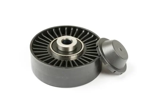 Brand new car engine roller part Stock Photos