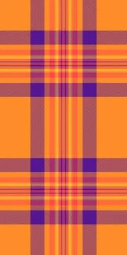 Brand plaid check texture, equal vector seamless textile. Salmon fabric bac.. 库存插图