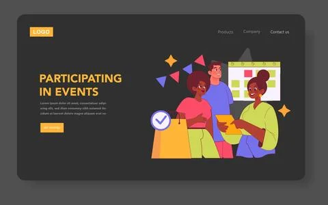 Brand Ritual. Flat Vector Illustration 스톡 일러스트
