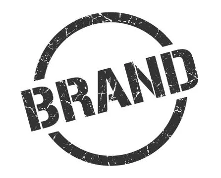 Brand stamp Illustrazione stock