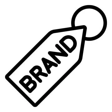 Brand Vector Icon Design Illustration Stock Illustration