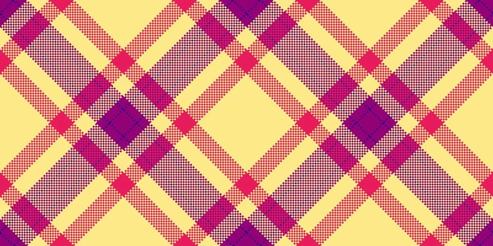 Brand vector pattern background, tweed fabric seamless check. Worldwide tex.. 库存插图
