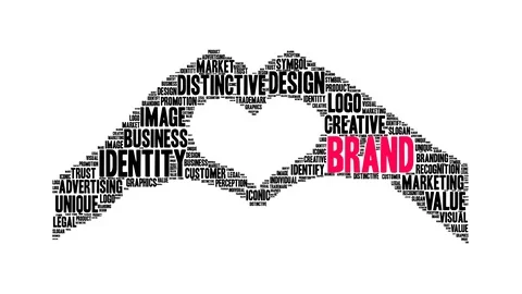 Brand Word Cloud Stock Footage 126152331
