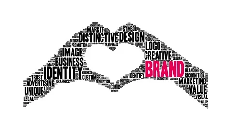 Brand Word Cloud Stock Footage 147557146