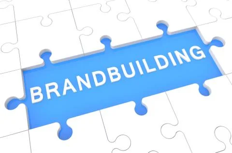 Brandbuilding Stock Illustration