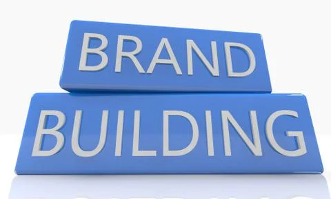 Brandbuilding Stock Illustration