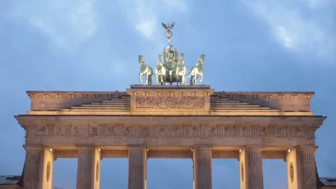 Brandeburg tor 1 Stock Footage 170488796