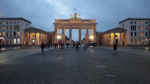 Brandeburg tor Stock Footage 170488852