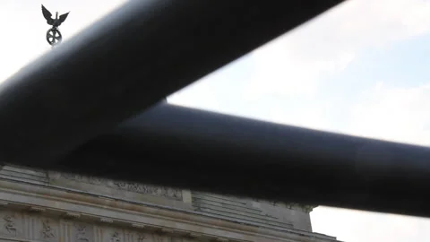 Brandenburg gate 05 Video stock 133495471