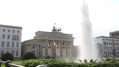 Brandenburg gate 06 Video stock 133495702