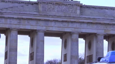 Brandenburg Gate Berlin Vidéo 49387429