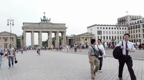 Brandenburg Gate in Berlin Germany Stockbeeldmateriaal 12669454