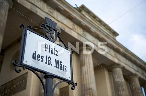 Brandenburg gate in berlin Stock Photos