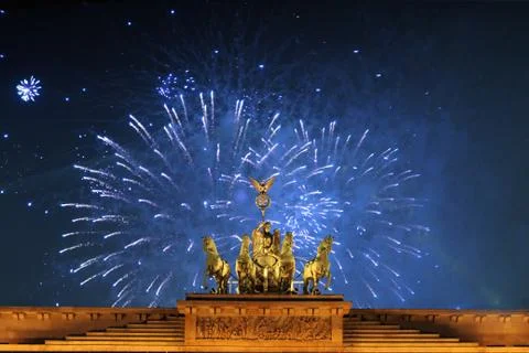 Brandenburg Gate, berlin Stock Photos