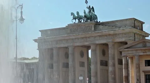 Brandenburg gate compilation Stock Footage 10944013