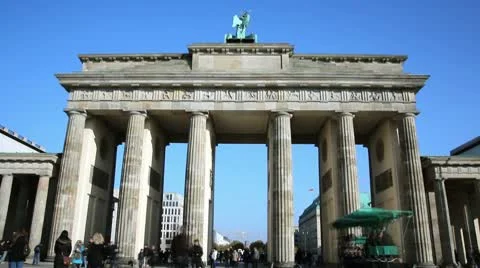 Brandenburg Gate Stock Footage 8915869