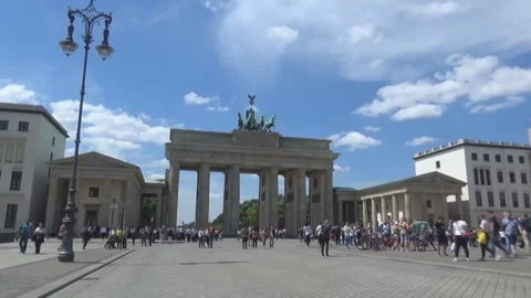 Brandenburg gate Stock Footage 91928166