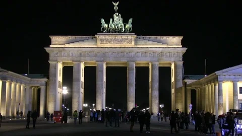 Brandenburg Gate Stock Footage 116265695