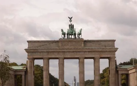 Brandenburg gate Foto stock