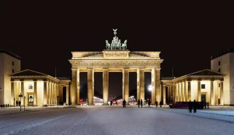Brandenburg gate Stock Photos