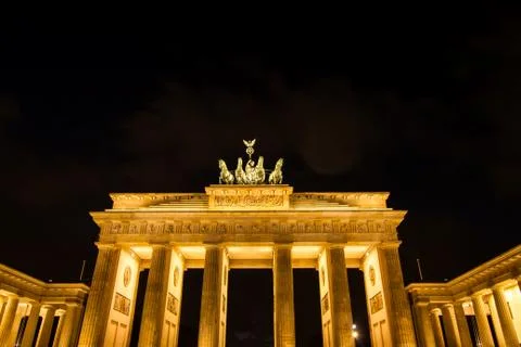 The Brandenburg Gate Stock Photos