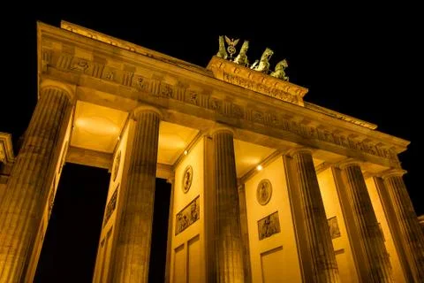 The Brandenburg Gate Stock Photos