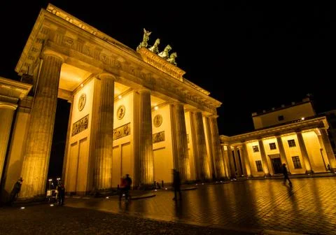 The Brandenburg Gate Stock Photos