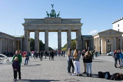  the Brandenburg gate Stock Photos