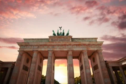Brandenburg Gate Stock Photos