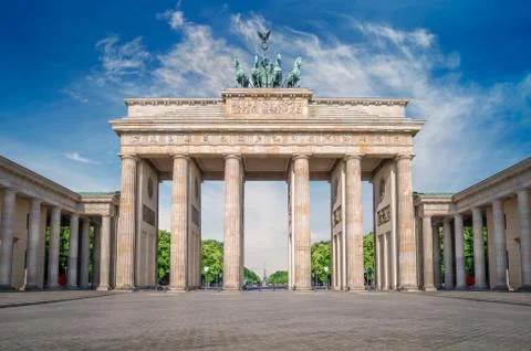 Brandenburg gate 스톡 사진