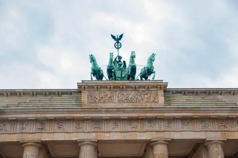 Brandenburg gate Stock Photos