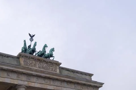 Brandenburg gate Stock Photos