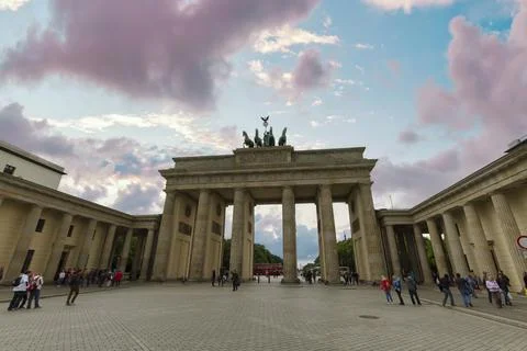 Brandenburg gate Stock Photos
