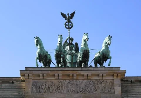 Brandenburg tor 스톡 사진