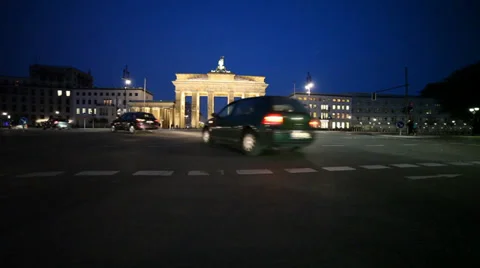 Brandenburger gate in berlin Stock Footage 37031418