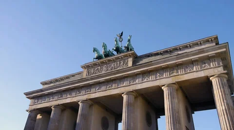 Brandenburger tor berlin 스톡 동영상 33057012