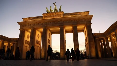 Brandenburger Tor Stock Footage 103936759