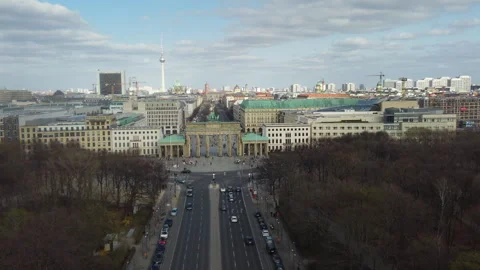 Brandenburger Tor Stock Footage 152020853