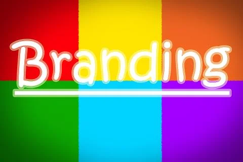 Branding concept Stock Illustration