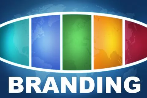 Branding Stock Illustration