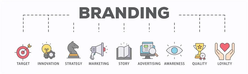 Branding Stock Illustration