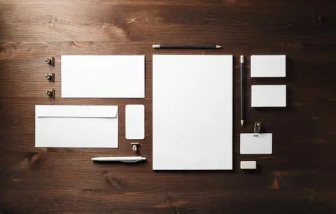 Branding mock up Stock Photos