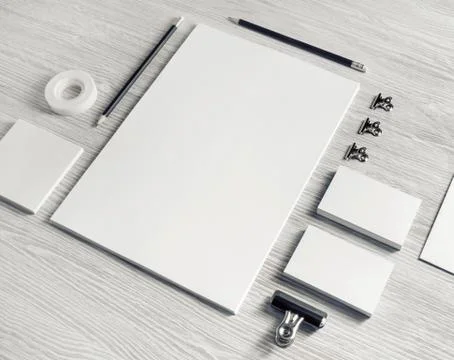 Branding mock up Stock Photos