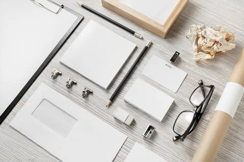Branding mock up Stock Photos